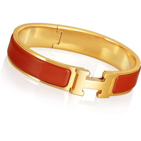 hermes red bracelet with an h letter and silver value|fashion accessory Hermes h bracelet.